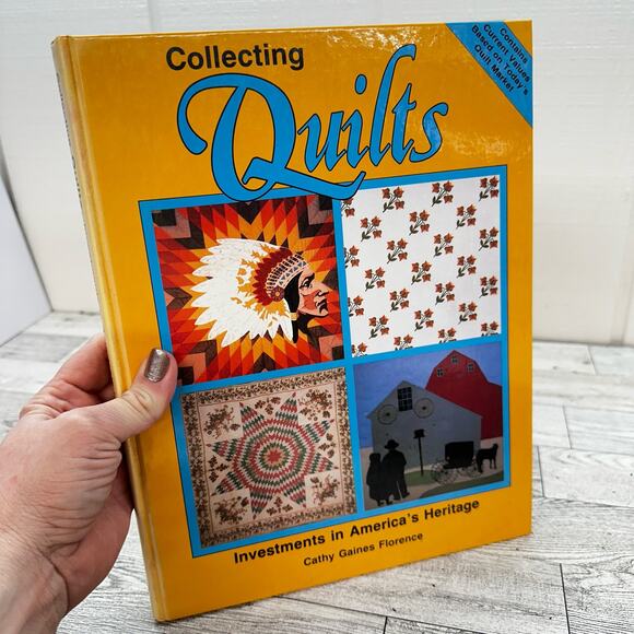 Collecting Quilts Investments in America's Heritage 1985‎ HC AQS Craft Book - Picture 1 of 12